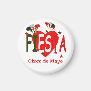 Cinco de mayo ,fiesta mexican magnet