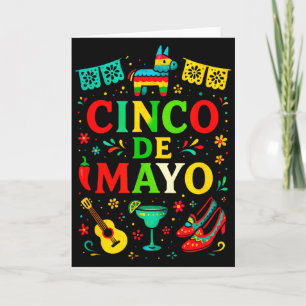 Cinco de mayo - fiesta mexican party celebrate card