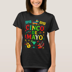 Cinco de mayo - fiesta mexican party celebrate  T-Shirt