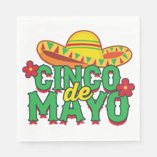 Cinco de Mayo Fiesta Napkin