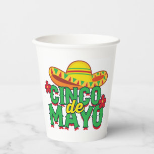 Cinco de Mayo Fiesta Paper Cups