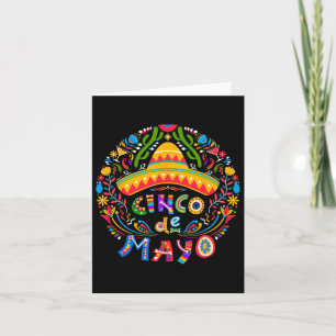 Cinco De Mayo Fiesta Squad Family Matching Men Wom Card