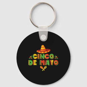 Cinco De Mayo Fiesta Squad Family Matching Men Wom Key Ring