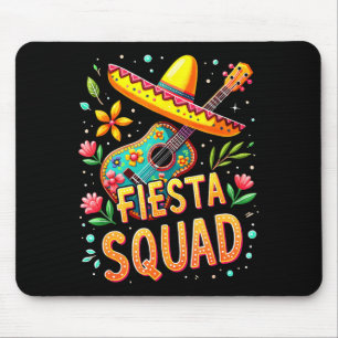 Cinco De Mayo Fiesta Squad Mexican Costume Matchin Mouse Pad