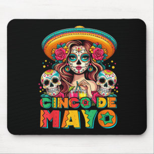 Cinco De Mayo Fiesta Surprise Camisa 5 De Mayo Mouse Pad