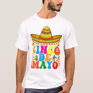 Cinco De Mayo Fiesta Surprise Camisa 5 De Mayo  T-Shirt