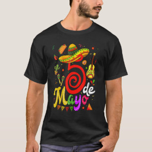 Cinco De Mayo Fiesta Surprise Camisa 5 De Mayo Viv T-Shirt