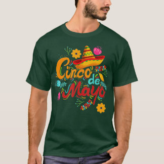 Cinco De Mayo Fiesta Surprise Camisa 5 De Mayo Viv T-Shirt