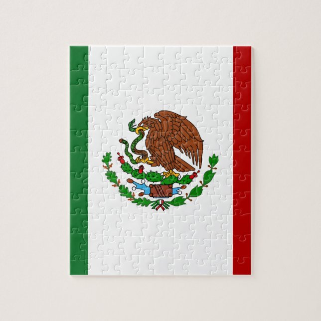 Cinco de Mayo Flag of Mexico Jigsaw Puzzle (Vertical)