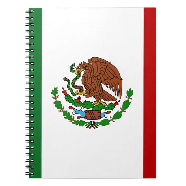 Cinco de Mayo Flag of Mexico Notebook (Front)