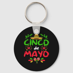 Cinco De Mayo For Mens Womens Kids Mexican Fiesta  Key Ring