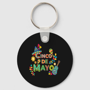 Cinco De Mayo Funny Mexican Fiesta 5 De Mayo  Key Ring