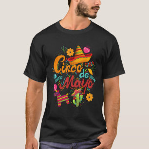 Cinco de Mayo, funny Mexican fiesta 5 De Mayo T-Shirt
