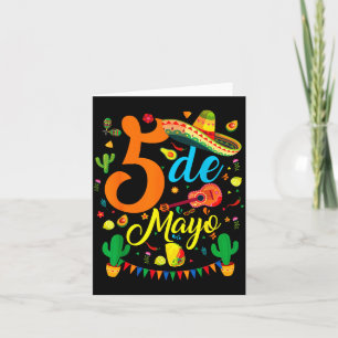 Cinco De Mayo Funny Mexican Fiesta Party 5 De Mayo Card