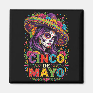 Cinco de mayo girl mexican fiesta 5 de mayo womenC Magnet
