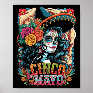 Cinco De Mayo Girls Women Mexican Fiesta Party 5 D Poster