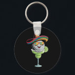 Cinco De Mayo Golf Ball With Sombrero Margarita Go Key Ring<br><div class="desc">Cinco De Mayo Golf Ball With Sombrero Margarita Golfe Lover</div>