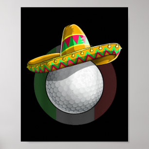 Cinco De Mayo Golf T Shirt Women Men Kids Sombrero Poster