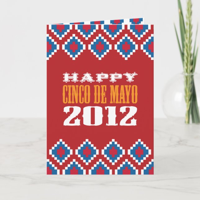 Cinco de Mayo Greeting Card (Front)