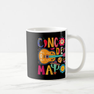 Cinco De Mayo Guitar Party Mexican Fiesta Happy 5  Coffee Mug