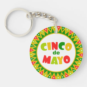 Cinco de Mayo Key Ring