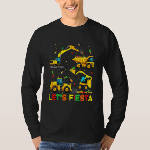 Cinco De Mayo Kids Lets Fiesta Boy Trucks Mexico T-Shirt