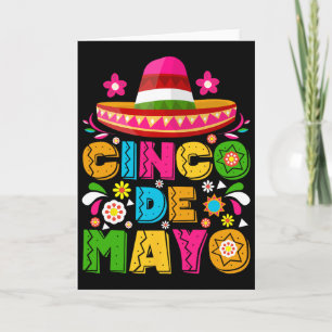 Cinco De Mayo Lets Fiesta Squad 5 De Mayo Mexican Card