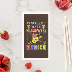 Cinco de Mayo Magnificent Mexico Napkin