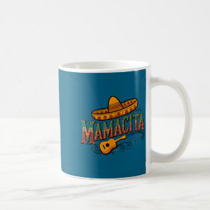 Cinco de mayo mamacita flower mama cita mexican coffee mug