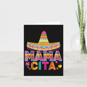 Cinco De Mayo Mamacita Flower Mama Cita Mexican Gi Card