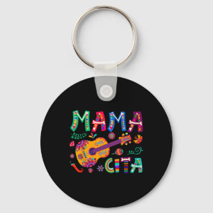 Cinco De Mayo Mamacita Flower Mama Cita Mexican Key Ring