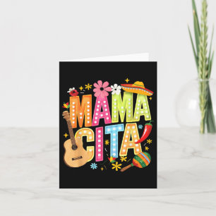 Cinco De Mayo Mamacita Mexican Mama Cita Women Mot Card