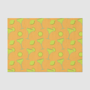 Cinco de Mayo Margarita Cocktail Mexican Drink Tissue Paper