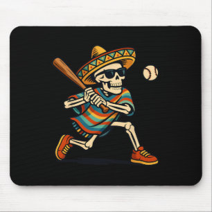 Cinco De Mayo Mariachi Skeleton Sell Mexican Sombr Mouse Pad