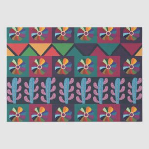 Cinco De Mayo Mexican Art Pattern Tissue Paper