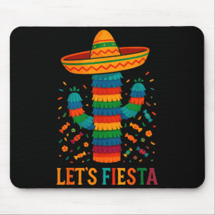 Cinco de mayo mexican cactus party funny letsCinco Mouse Pad
