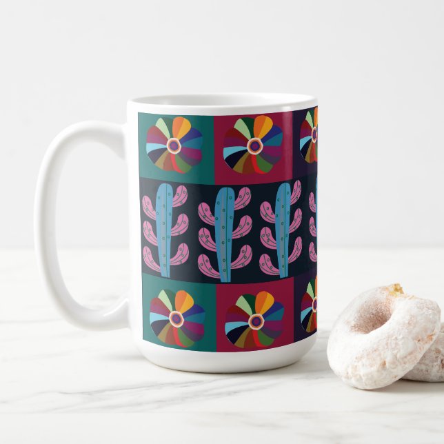 Cinco De Mayo Mexican  Coffee Mug (With Donut)