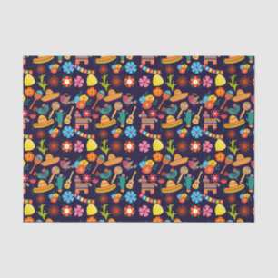 Cinco De Mayo Mexican cute pattern Tissue Paper