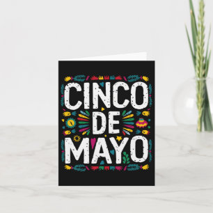Cinco De Mayo Mexican Fiesta 5 De Mayo 3  Card