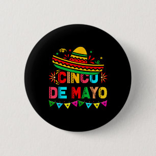 Cinco De Mayo Mexican Fiesta 5 De Mayo Women Men G 6 Cm Round Badge