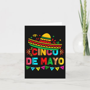 Cinco De Mayo Mexican Fiesta 5 De Mayo Women Men G Card
