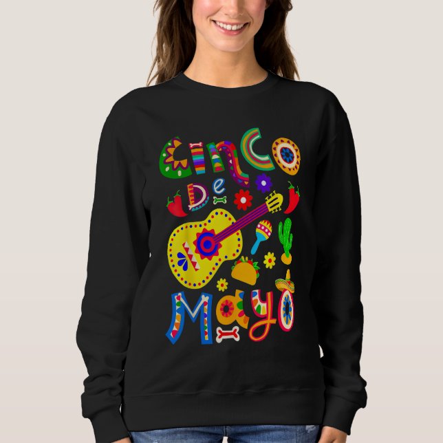 Cinco De Mayo Mexican Fiesta 5 De Mayo Women Men G Sweatshirt (Front)