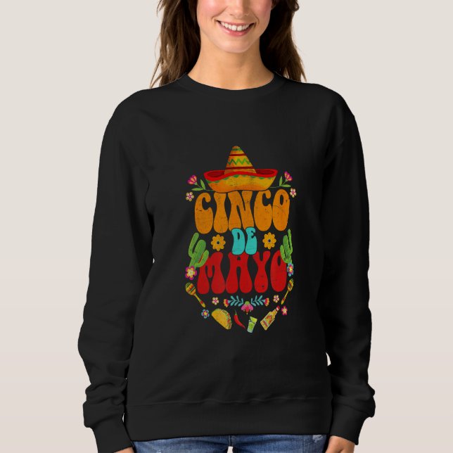 Cinco De Mayo  Mexican Fiesta 5 De Mayo Women Men  Sweatshirt (Front)