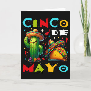 Cinco De Mayo Mexican Fiesta Squad 5 De Mayo For M Card