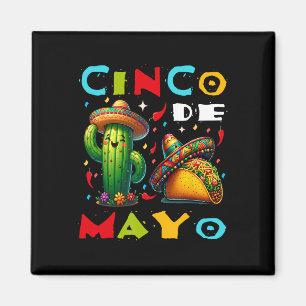 Cinco De Mayo Mexican Fiesta Squad 5 De Mayo For M Magnet