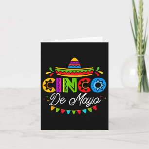 Cinco De Mayo Mexican Fiesta Squad 5 De Mayo Mexic Card