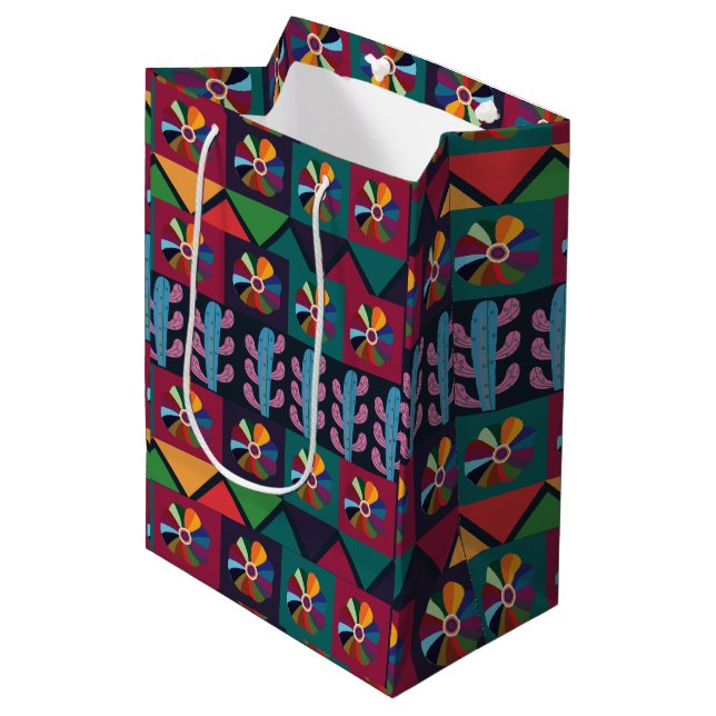 Cinco De Mayo Mexican  Medium Gift Bag (Front Angled)