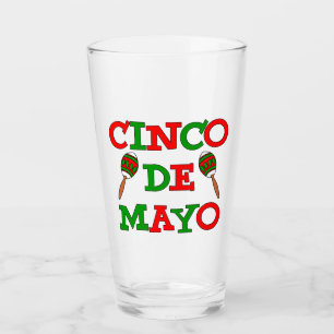 Cinco De Mayo Mexican Party Glass