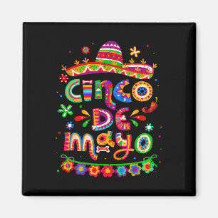 Cinco De Mayo Mexican Taco Let's Fiesta Cinco De M Magnet