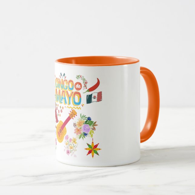 Cinco De Mayo Mug (Front Right)
